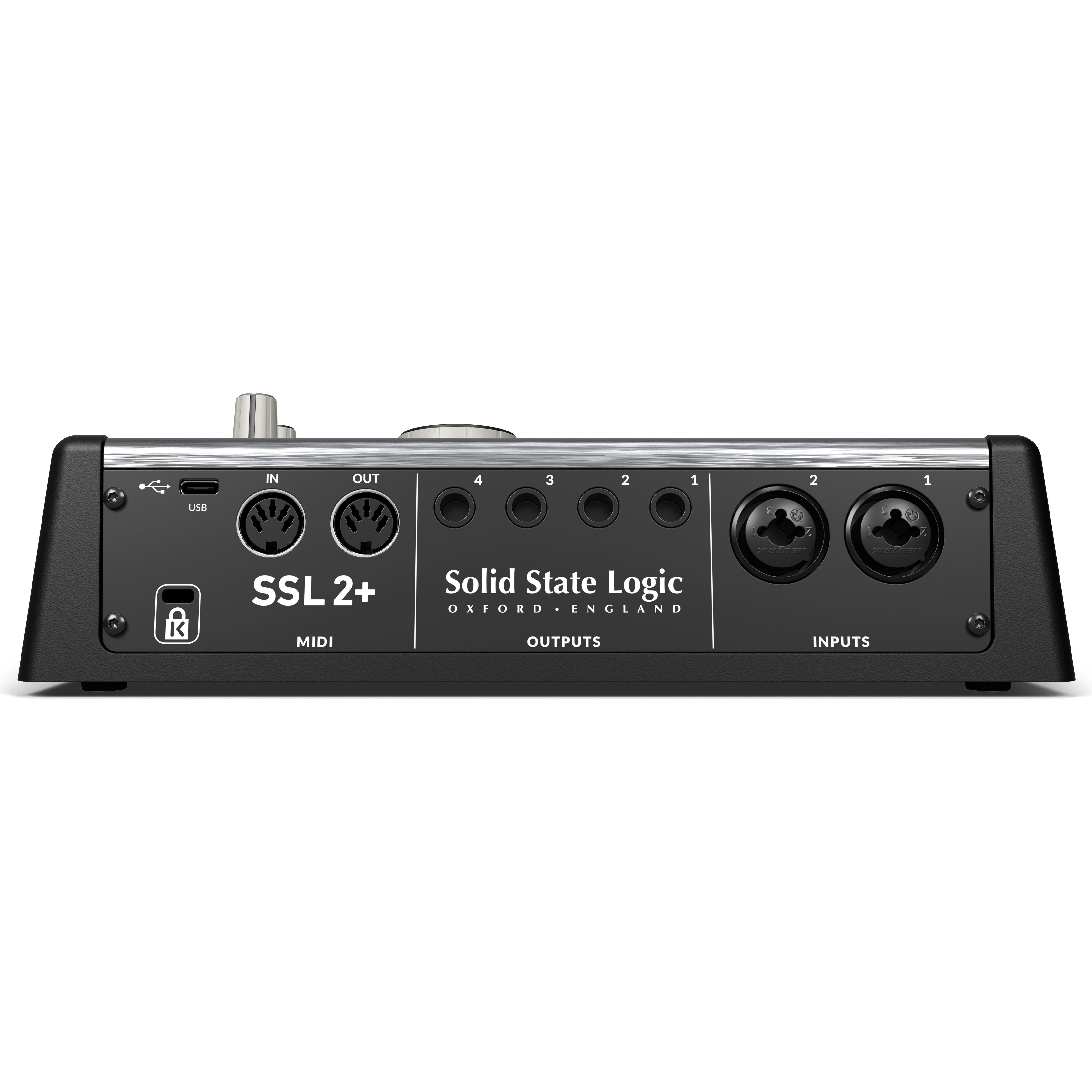 Solid State Logic SSL2+ MKII - Interfaz de audio USBC de 2 canales - https://www.cromaonline.cl/
