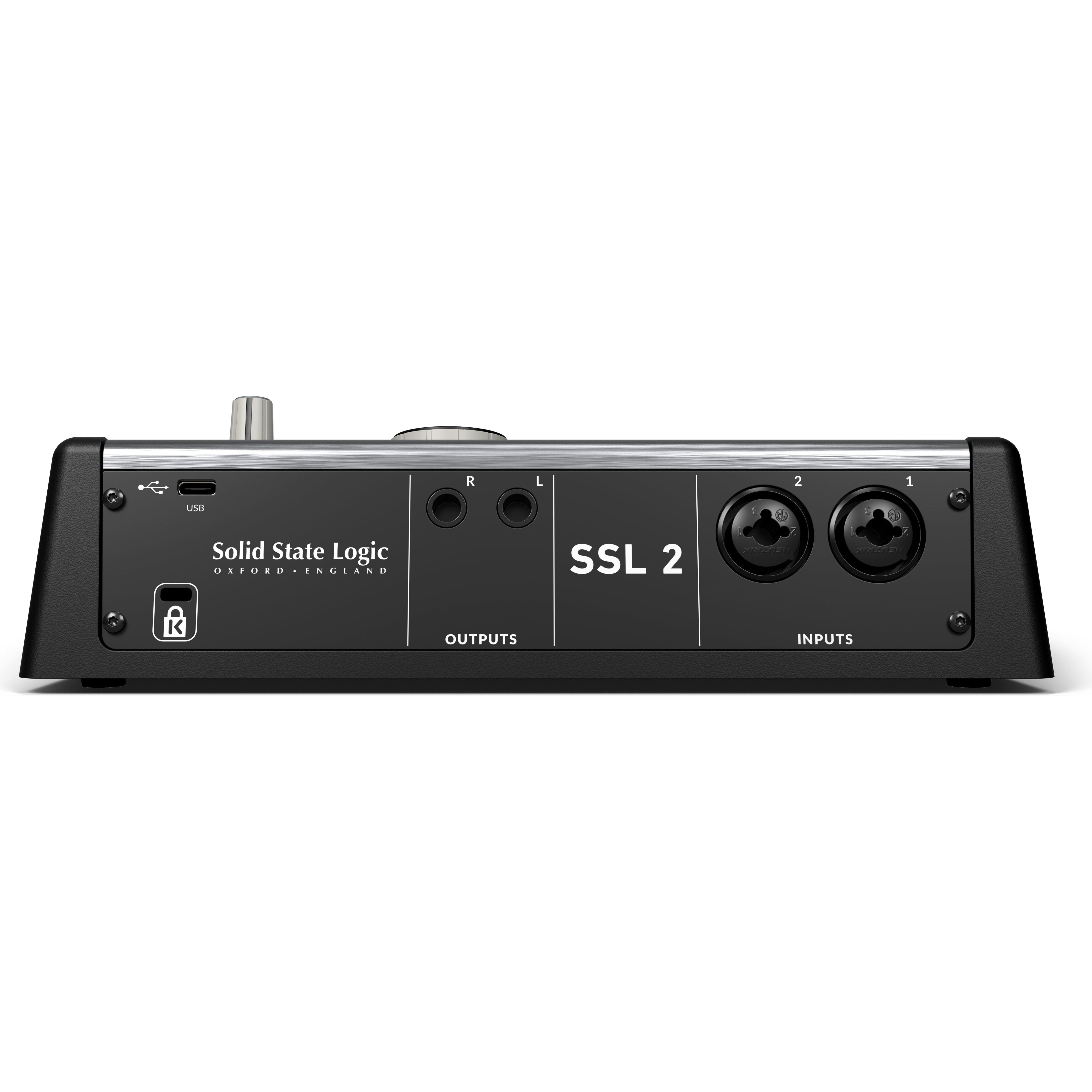 Solid State Logic SSL2+ MKII - Interfaz de audio USBC de 2 canales - https://www.cromaonline.cl/