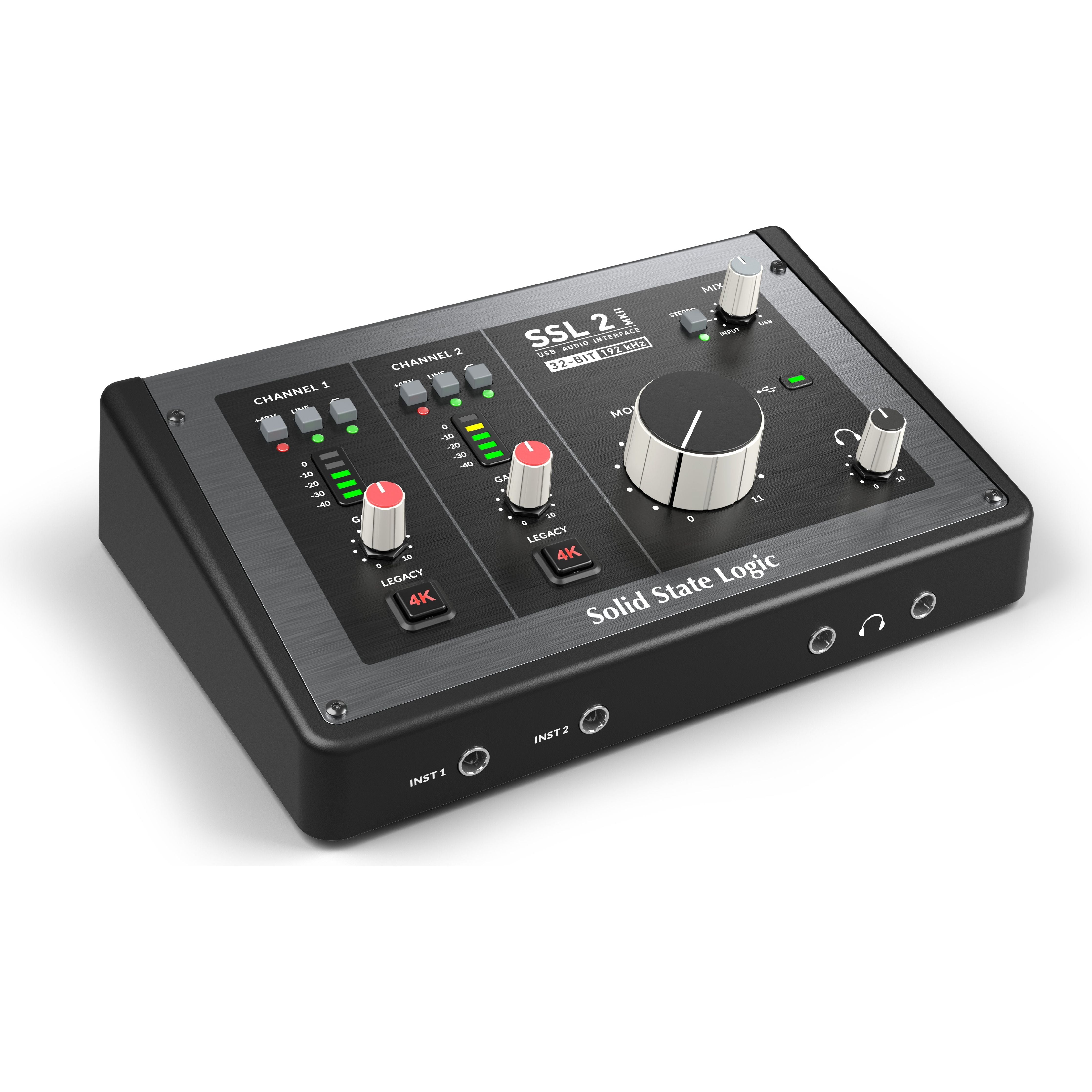 Solid State Logic SSL2 MKII - Interfaz de audio USBC de 2 canales - https://www.cromaonline.cl/