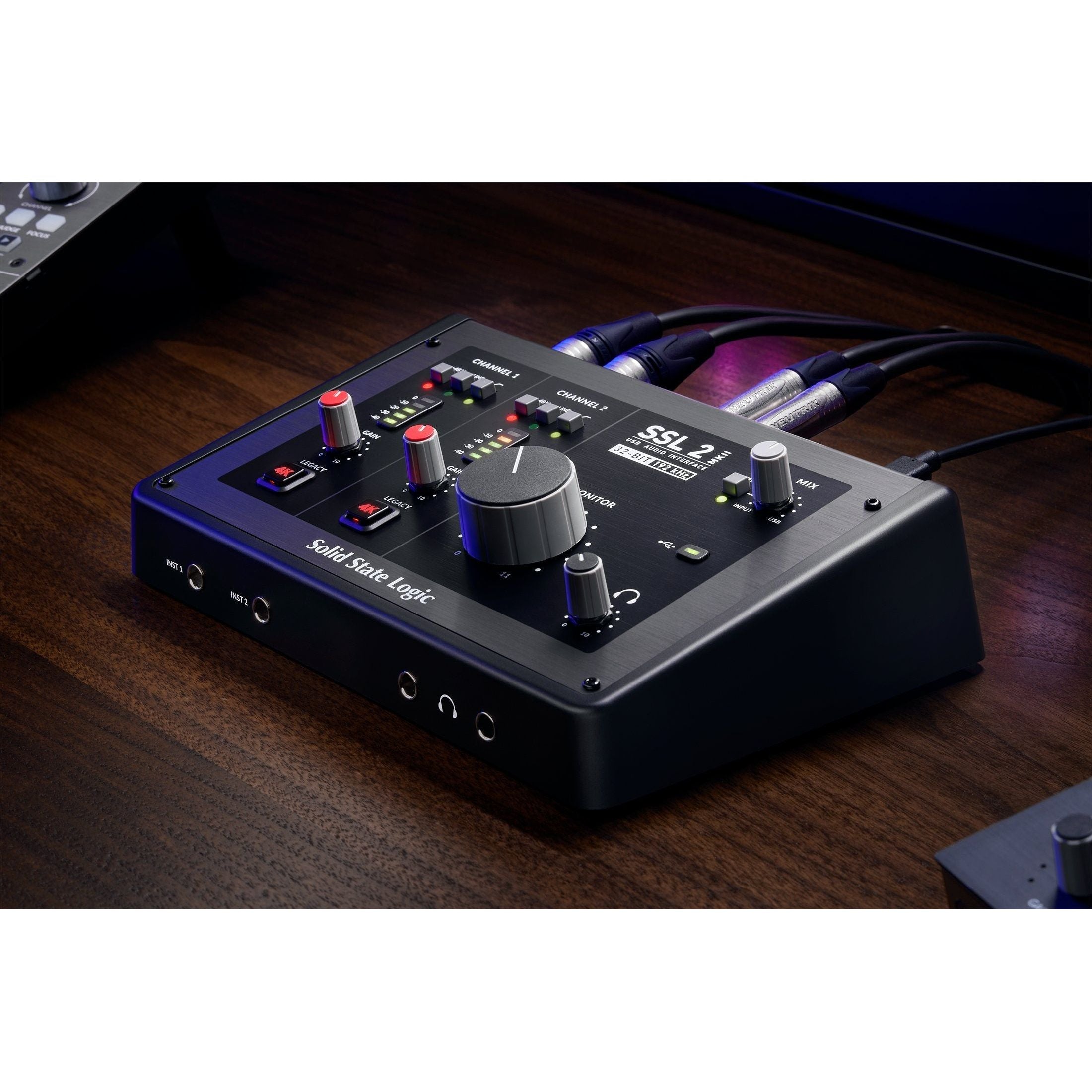 Solid State Logic SSL2+ MKII - Interfaz de audio USBC de 2 canales - https://www.cromaonline.cl/