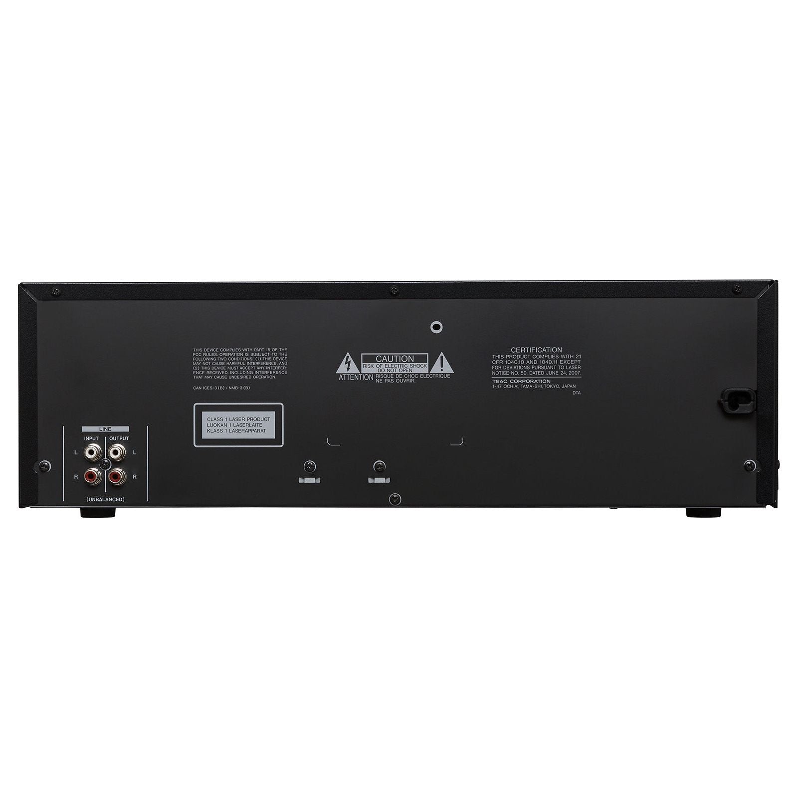 Tascam CD - A580 Reproductor de Casete/CD y reproductor/grabador USB - https://www.cromaonline.cl/