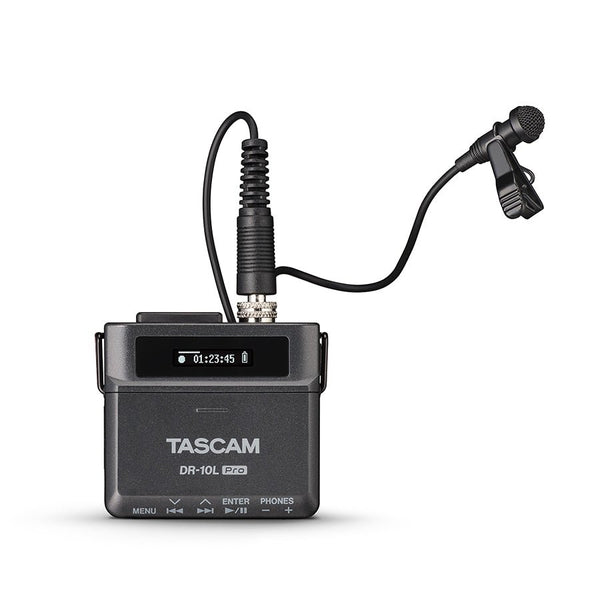 Tascam DR10L PRO - Grabador a 32bits (incluye lavalier) - https://www.cromaonline.cl/