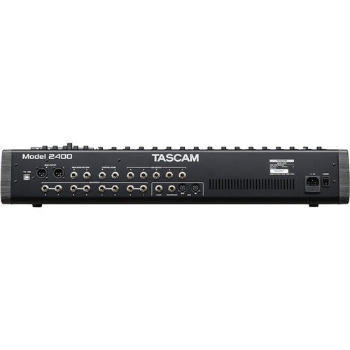 TASCAM Model 2400 - Consola de grabación analógica de 24 pistas con interfaz de audio - https://www.cromaonline.cl/