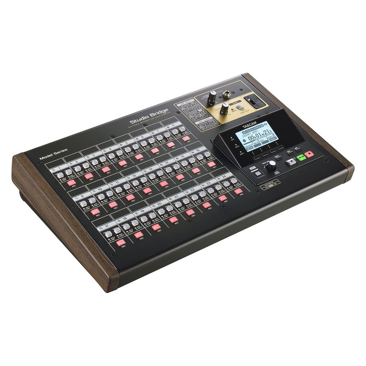 Tascam Studio Bridge - Grabador e Interfaz de audio de 24 canales - https://www.cromaonline.cl/