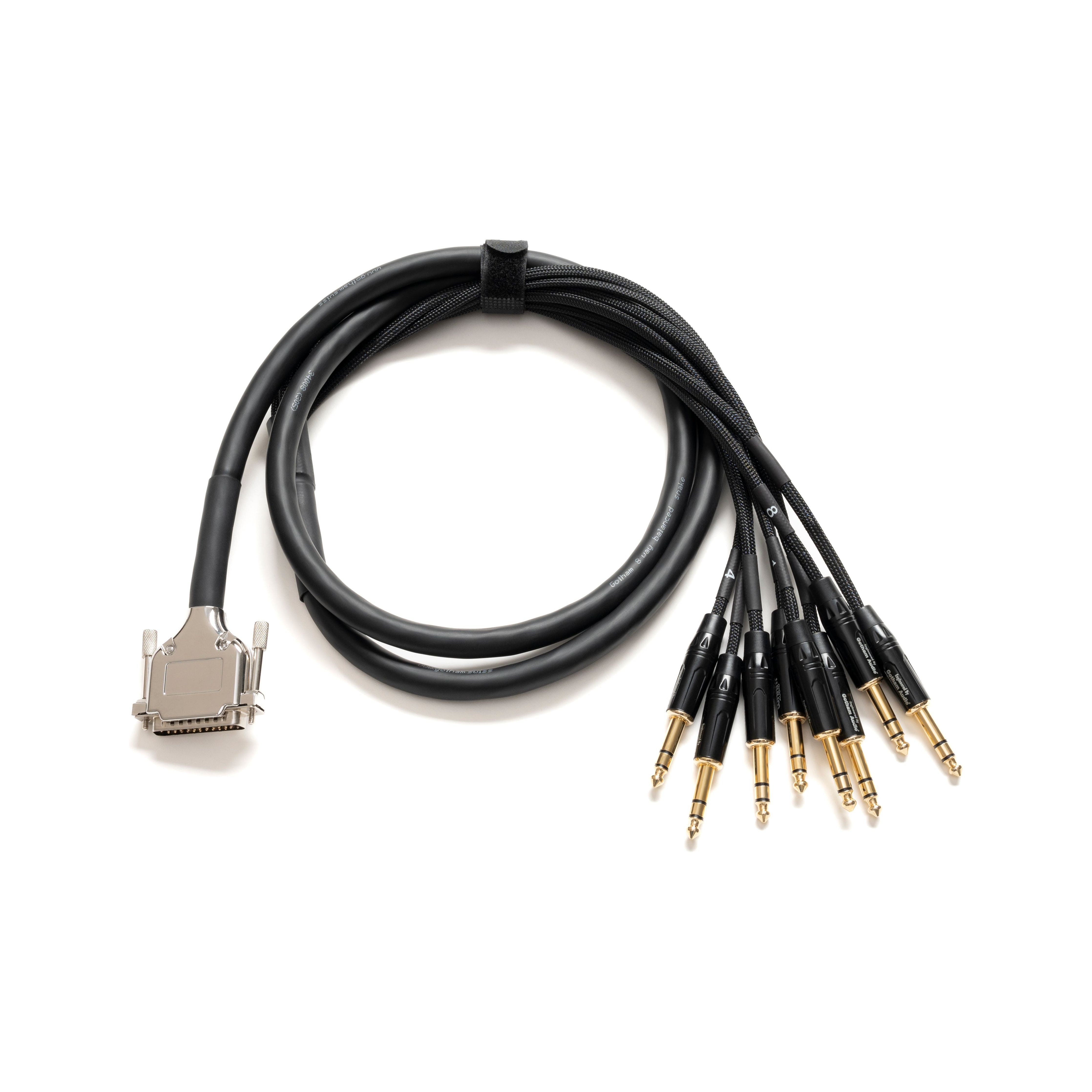 Warm Audio cable Premier DB25 - TRS de 1.8mt - https://www.cromaonline.cl/
