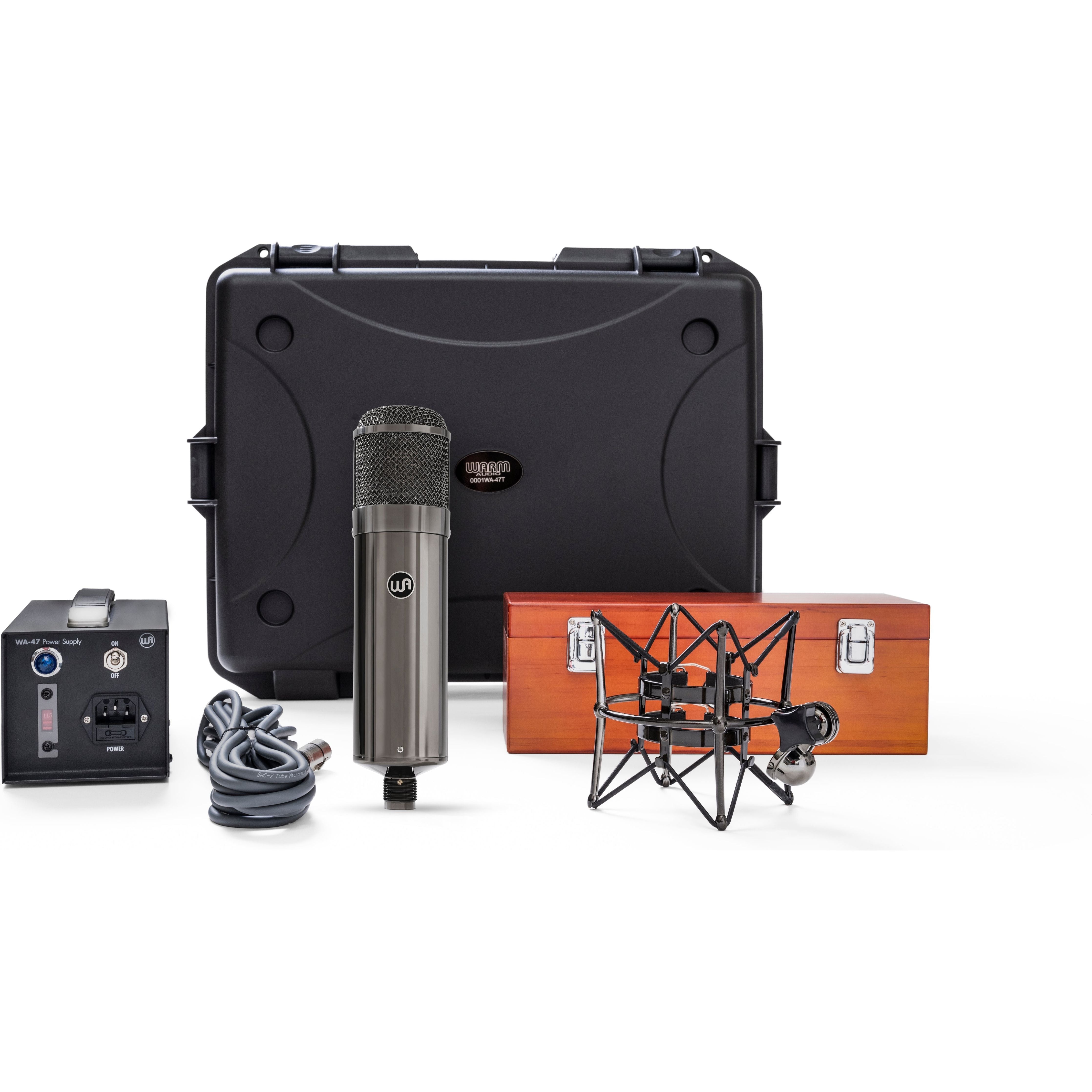 Warm Audio WA47T Micrófono de Condesador color Titanium - https://www.cromaonline.cl/