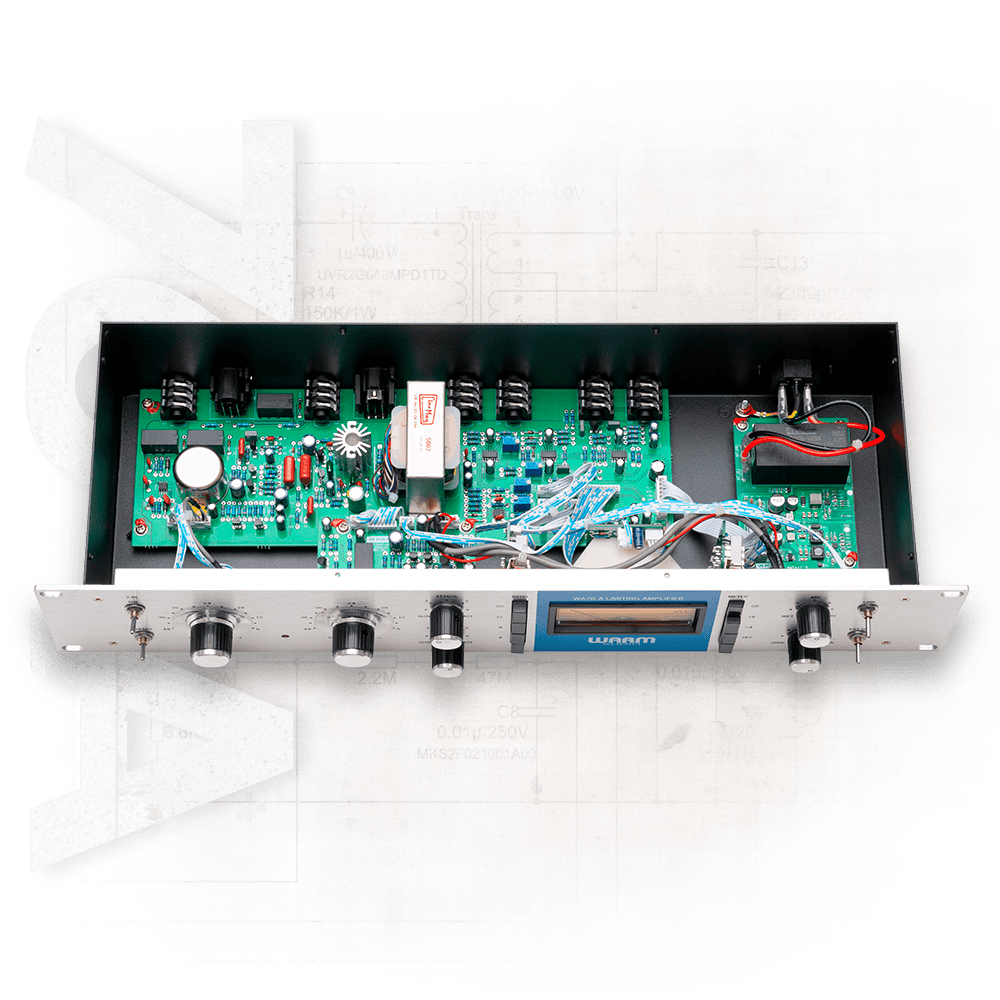 Warm Audio WA76 - A Compresor FET discreto de un solo canal con sonido vintage - https://www.cromaonline.cl/