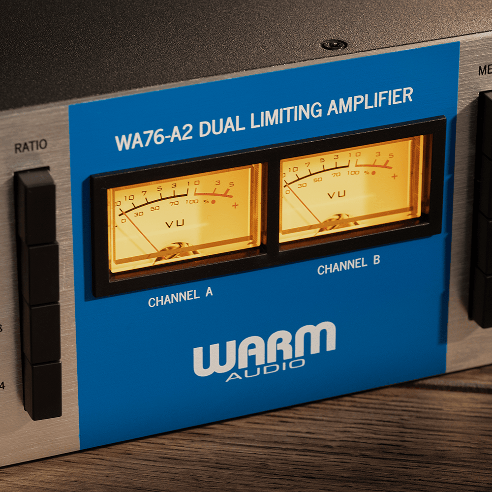 Warm Audio WA76 - A2 Compresor FET discreto de doble canal con sonido vintage - https://www.cromaonline.cl/