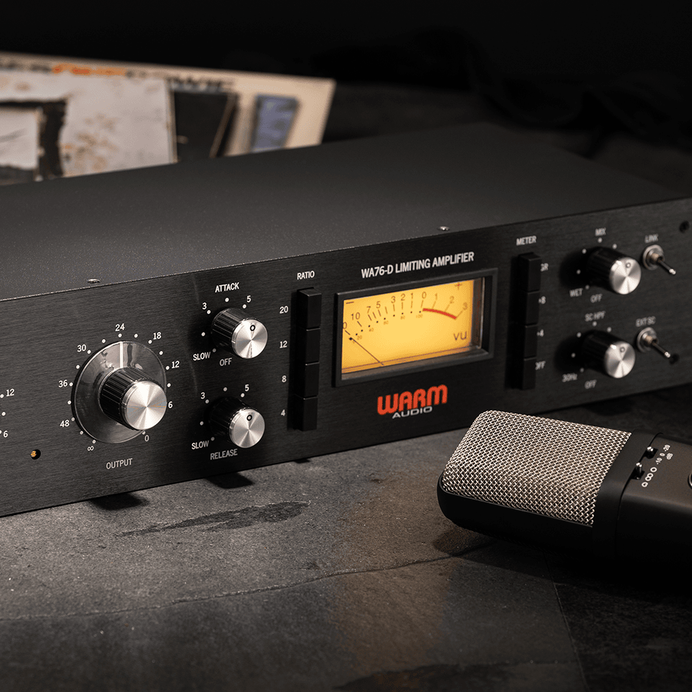 Warm Audio WA76 - D Compresor FET discreto de ganancia limpia de un solo canal - https://www.cromaonline.cl/