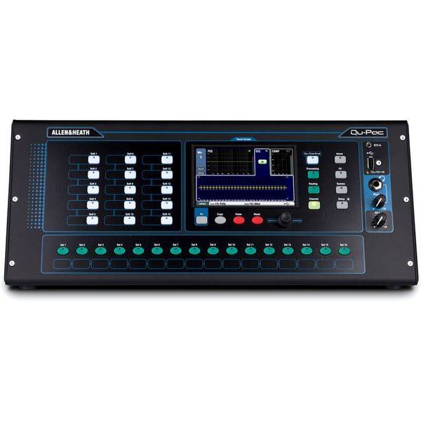 Allen&Heath QU PAC - Mixer digital portable de 16 in/12 out - https://www.cromaonline.cl/