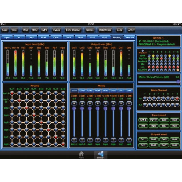 FBT DMM8008 - Digital Matrix 8x8 - https://www.cromaonline.cl/