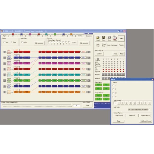 FBT DMM8008 - Digital Matrix 8x8 - https://www.cromaonline.cl/