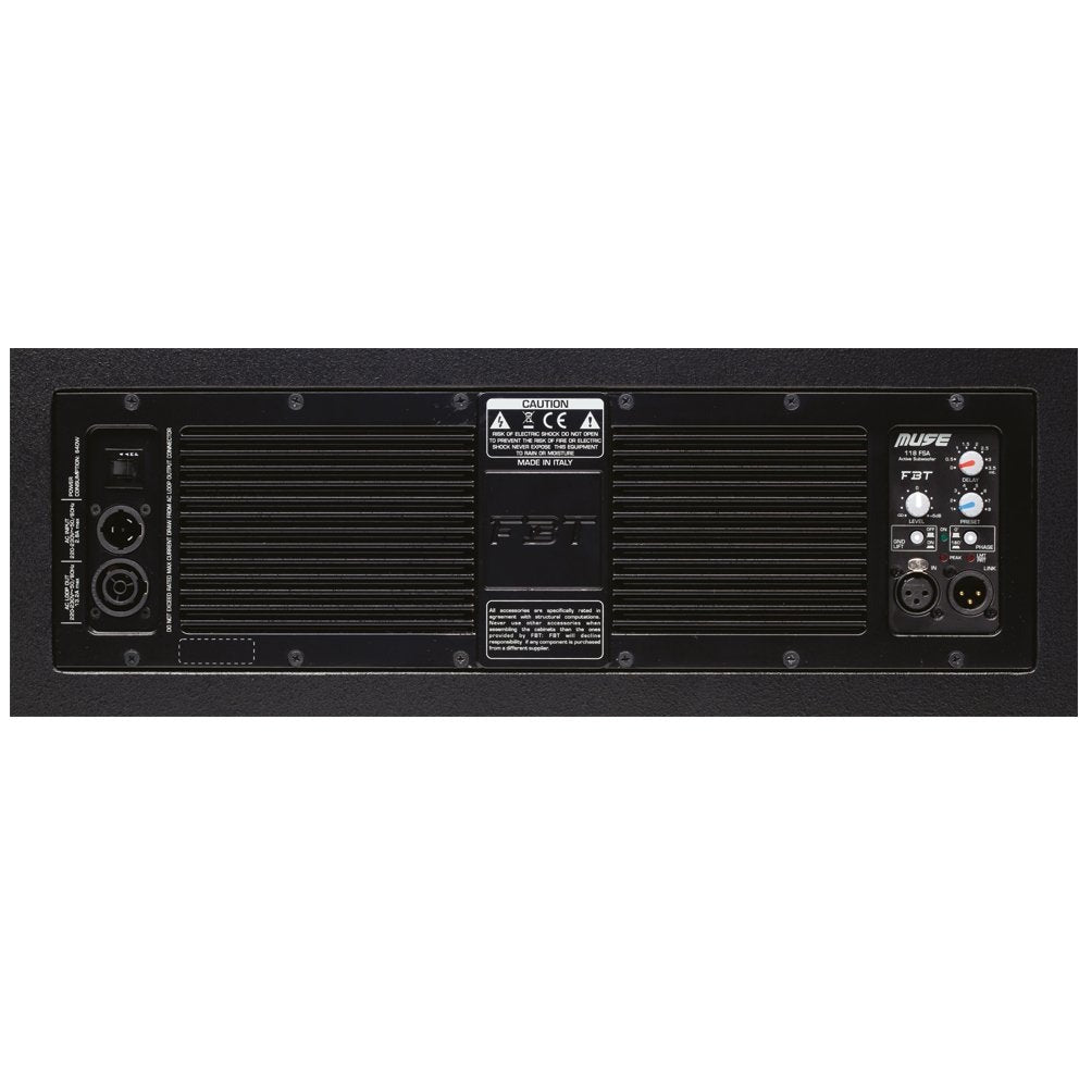 FBT Muse 118 FSA - Sub bajo para colgar activo 1x18 - 1200 watts RMS (PRE-ORDER)!!! - https://www.cromaonline.cl/