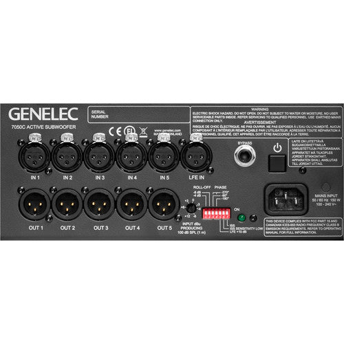 Genelec 7050C - Sub bajo 8", 130W (PRE-ORDER)!!! - https://www.cromaonline.cl/