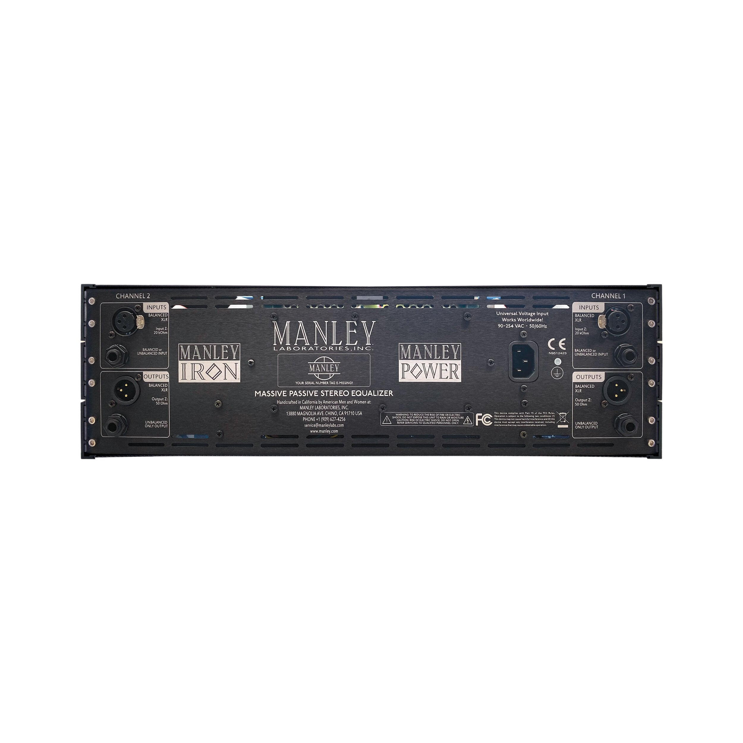 Manley Massive Passive Eq - Ecualizador Stereo de 4 bandas - https://www.cromaonline.cl/