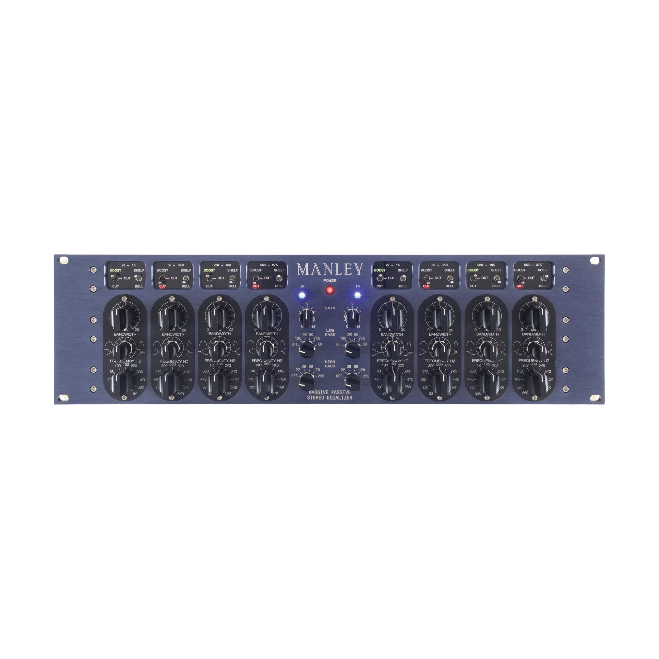 Manley Massive Passive Eq - Ecualizador Stereo de 4 bandas - https://www.cromaonline.cl/