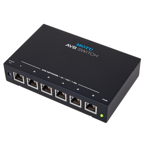 Motu AVB Switch - Five-port 1-Gigabit AVB Ethernet switch - https://www.cromaonline.cl/