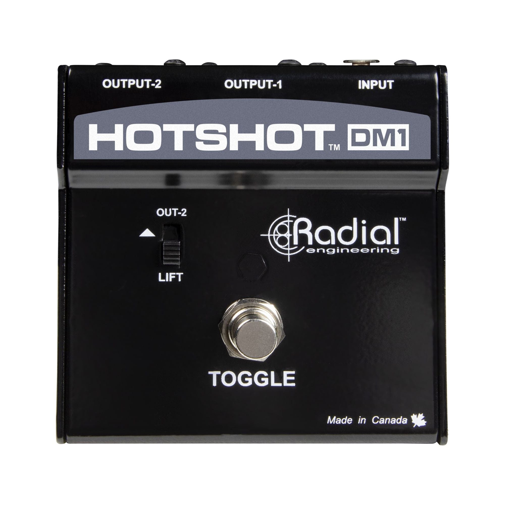 Radial Hotshot DM1 - Selector de micrófono para Escenario - https://www.cromaonline.cl/