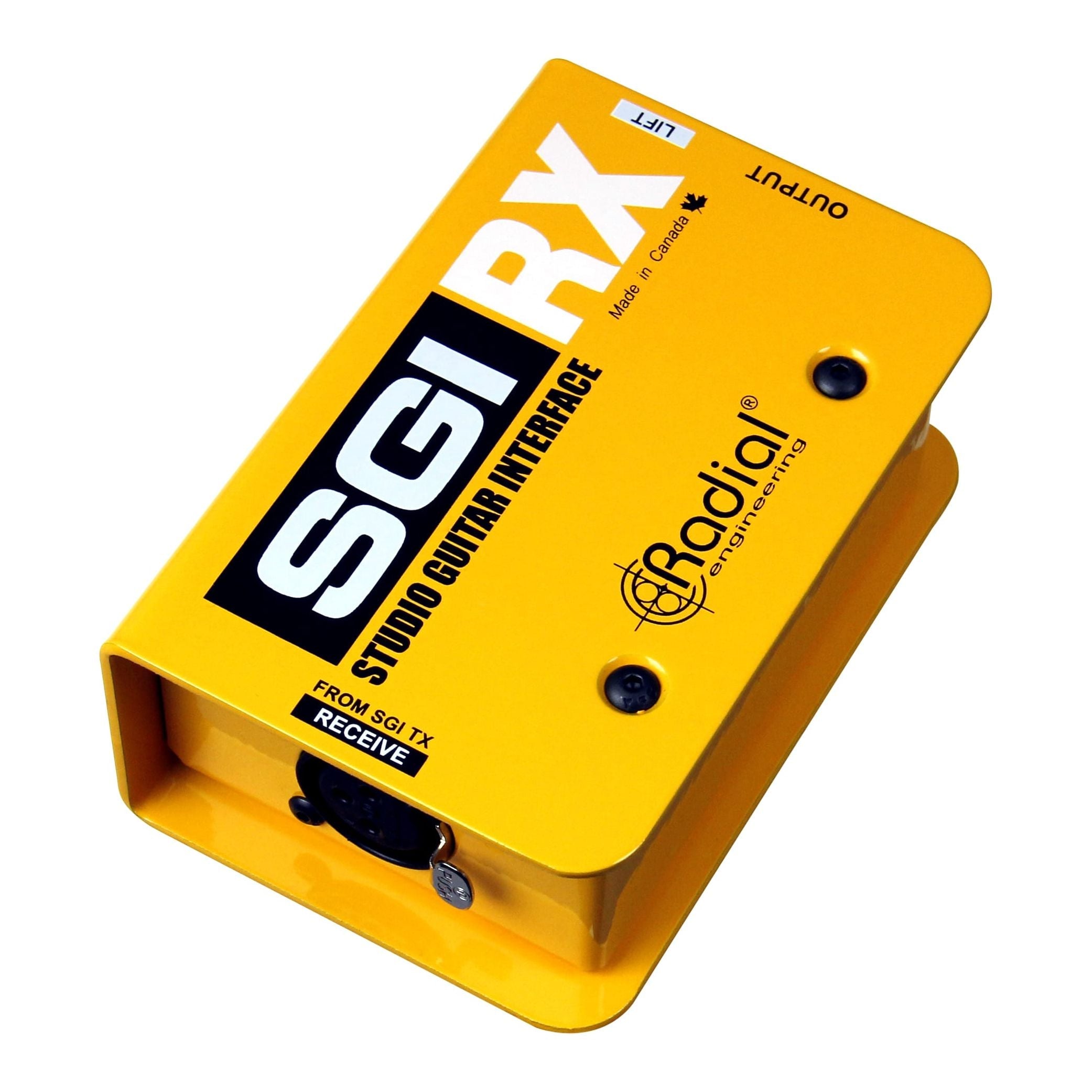 Radial SGI - Interfaz de guitarra para estudio, set tx-rx - https://www.cromaonline.cl/