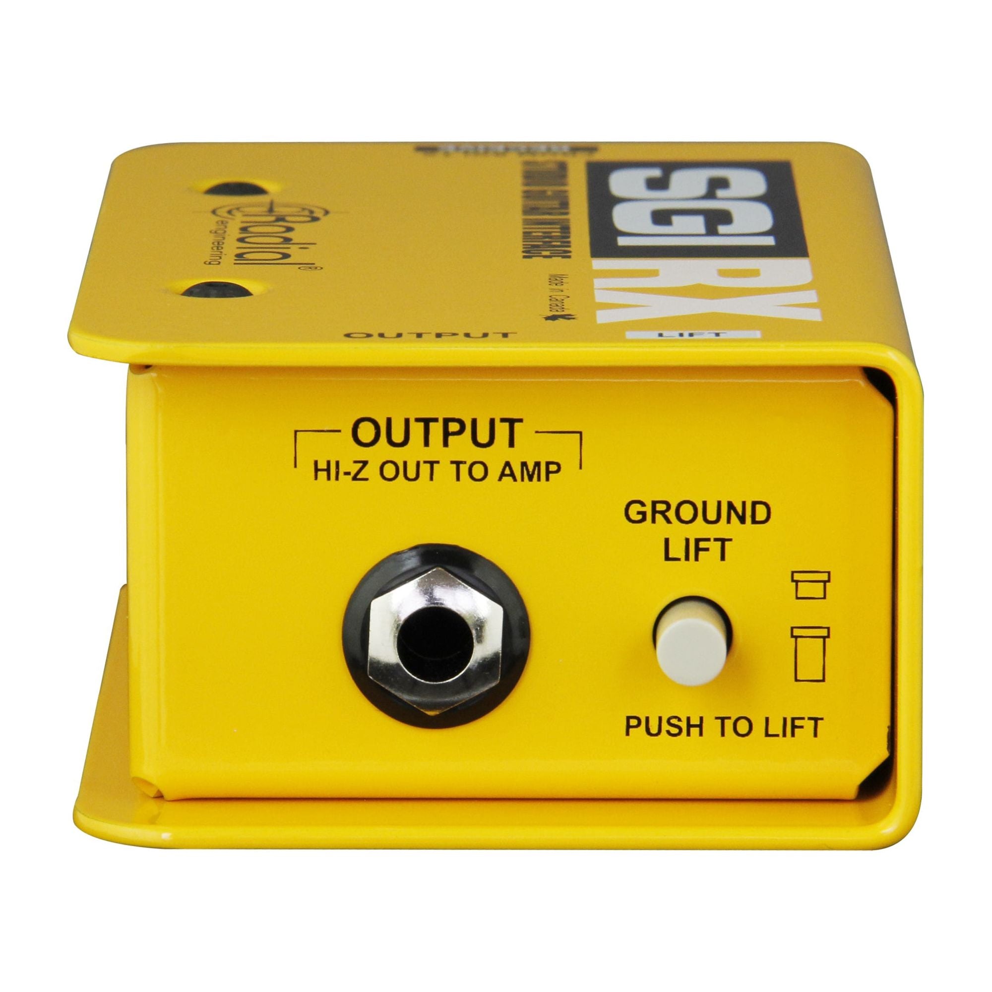 Radial SGI - Interfaz de guitarra para estudio, set tx-rx - https://www.cromaonline.cl/