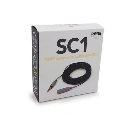 Rode SC1 - Cable extensión de 3 mt, para smart Lav, TRRS - https://www.cromaonline.cl/