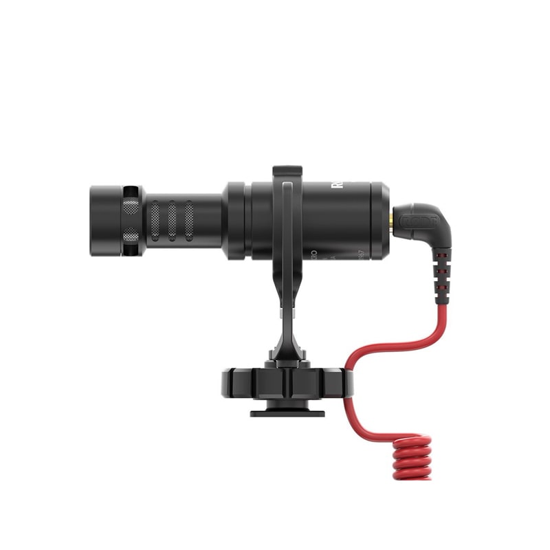 Microphone RODE VideoMicro Pour Appareil Photo + étui Keepdrum - Cardioïde, Pare-vent, Plug And Play