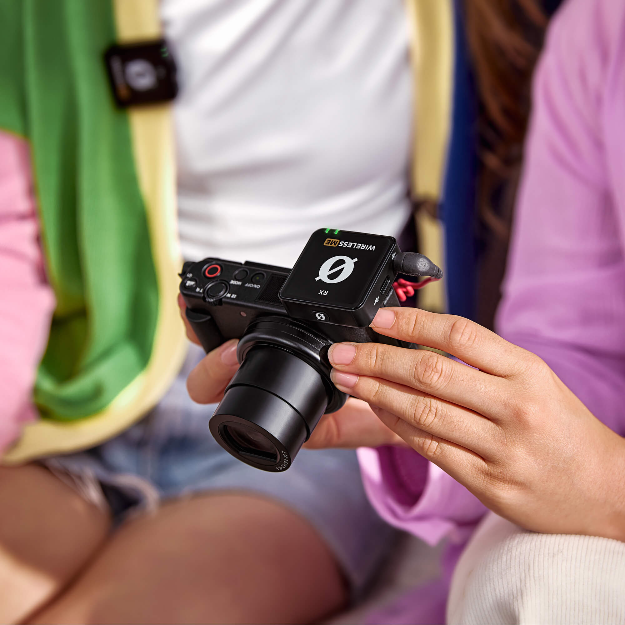 Rode Wireless Me - Sistema de micrófono inalámbrico compacto - https://www.cromaonline.cl/