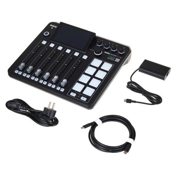 RodeCaster Pro II - Mixer de 4 canales para Podcast profesional - https://www.cromaonline.cl/