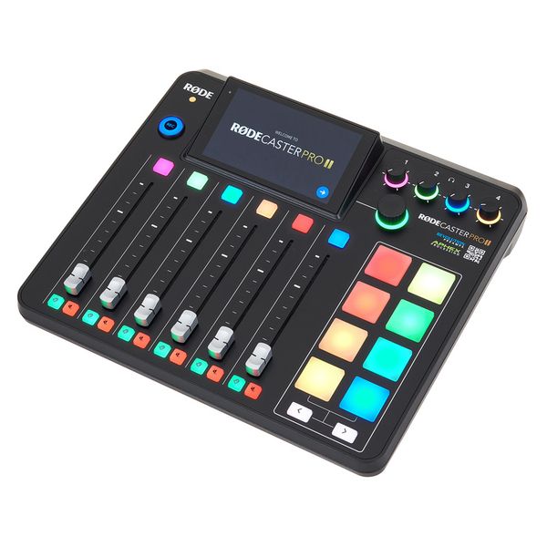 RodeCaster Pro II - Mixer de 4 canales para Podcast profesional - https://www.cromaonline.cl/