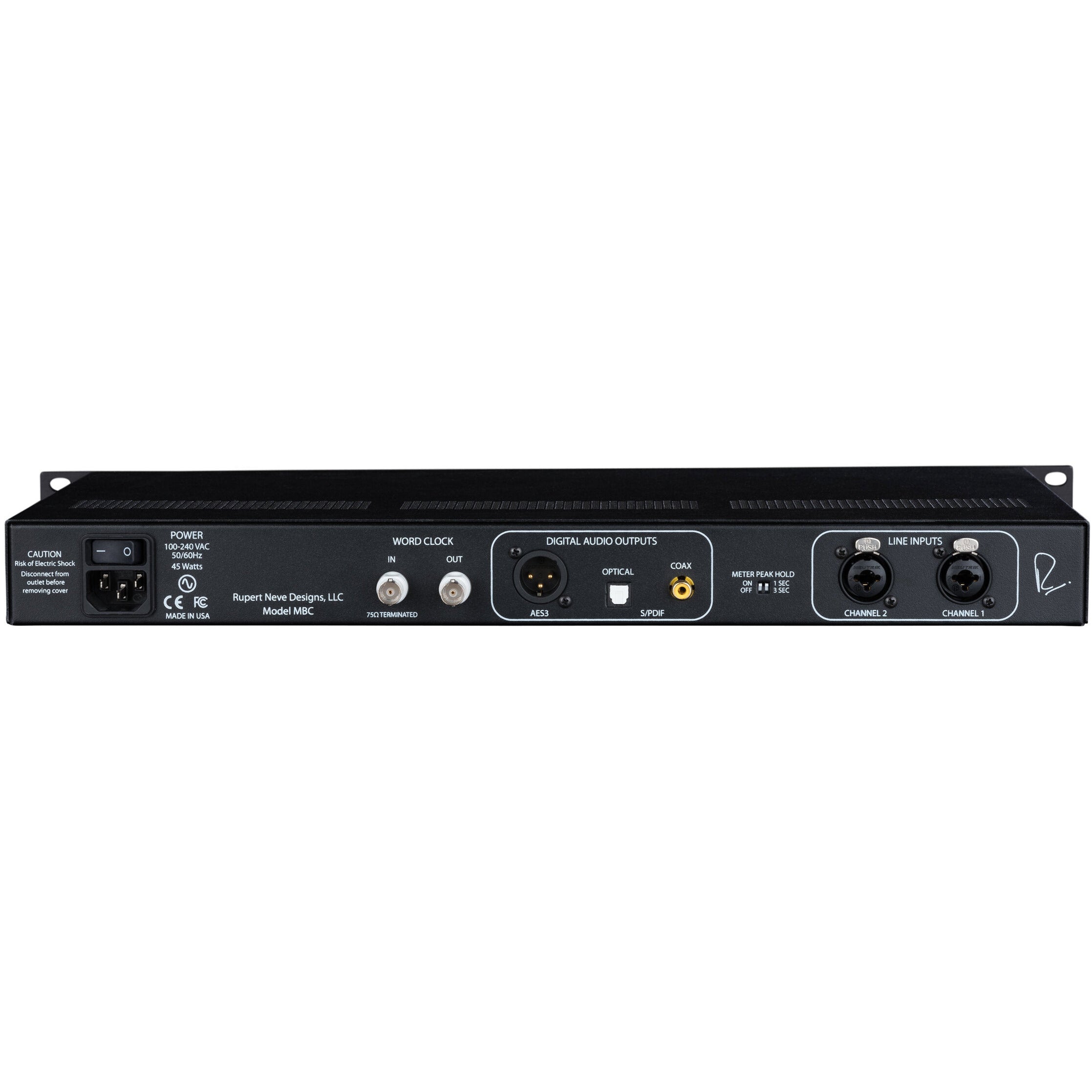 Rupert Neve Master Buss Converter - Convertidor y limitador A/D - https://www.cromaonline.cl/