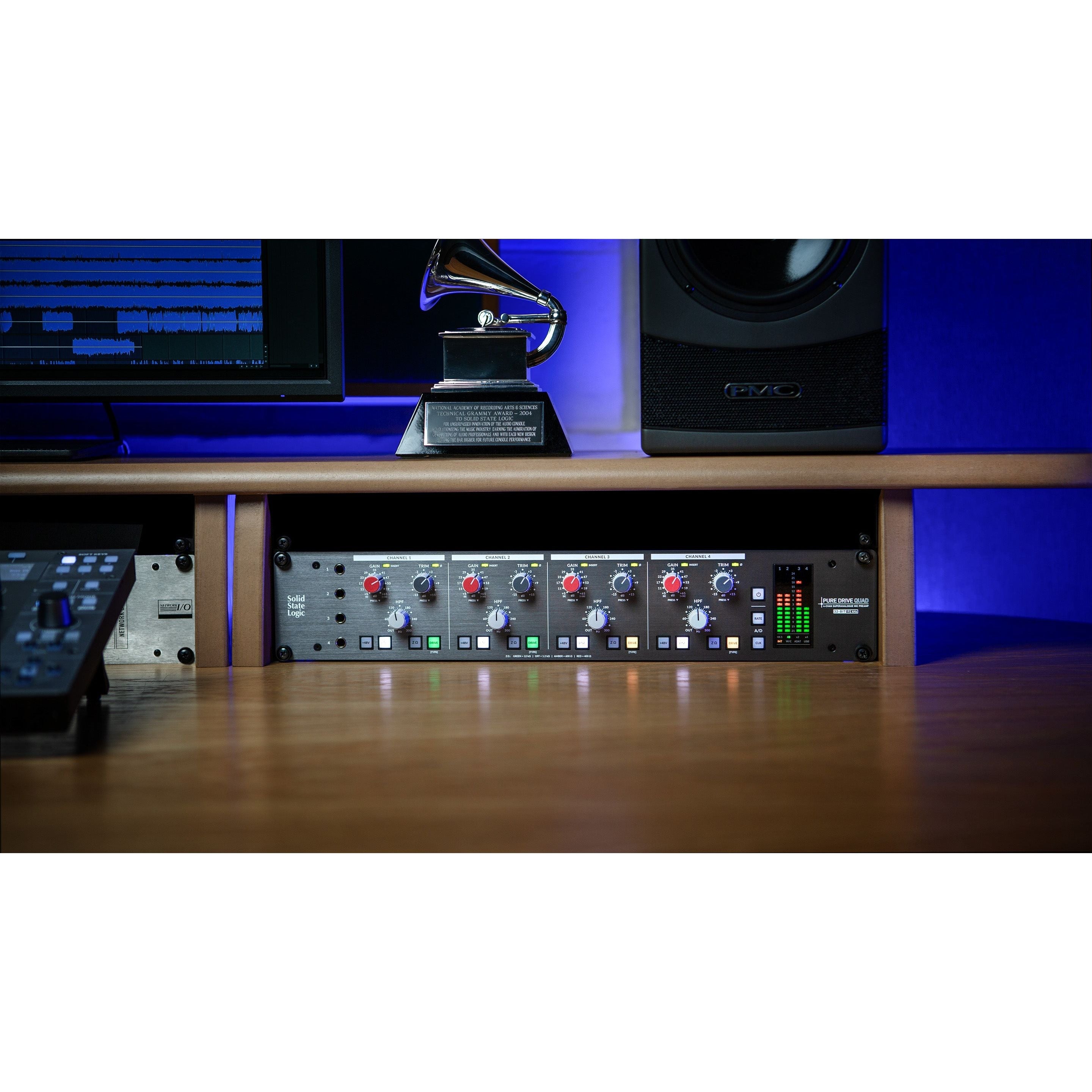 SSL Pure Drive Quad - Preamplficador de 4 canales (ENTREGA EN 30 DÍAS) - https://www.cromaonline.cl/