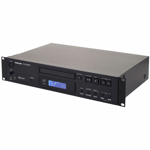 Tascam CD200BT - CD Player, con Bluetooth, 19" - https://www.cromaonline.cl/