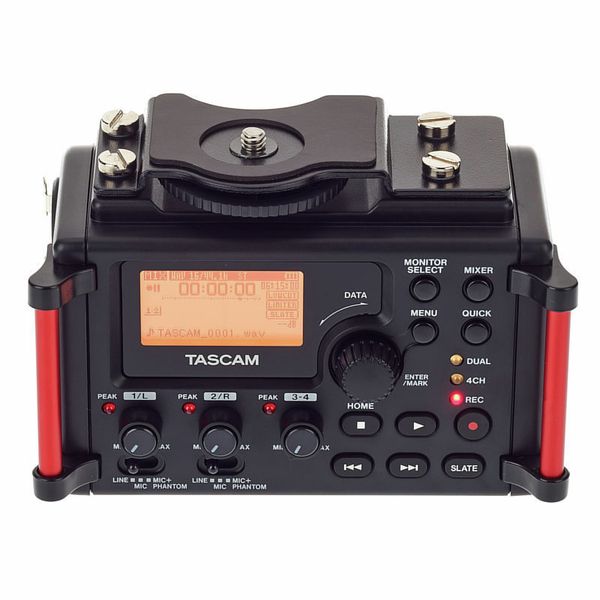 Tascam DR60D MKII - Grabador de 4 pistas para DSLR - https://www.cromaonline.cl/