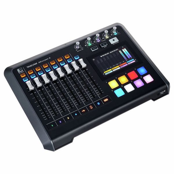 TASCAM Mixcast 4 - Mesa de grabación de Podcasts - https://www.cromaonline.cl/