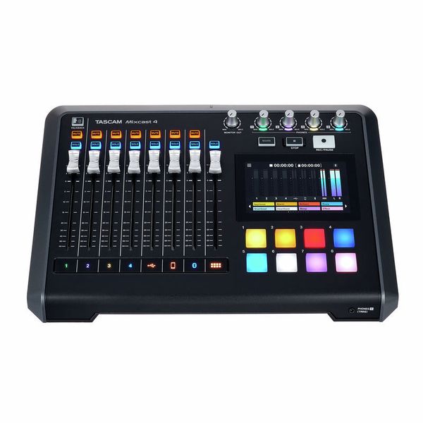 TASCAM Mixcast 4 - Mesa de grabación de Podcasts - https://www.cromaonline.cl/