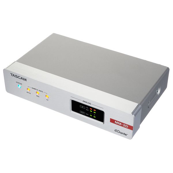 Tascam MM-2D-X - Convertidor Dante 2 ch mic/line - https://www.cromaonline.cl/