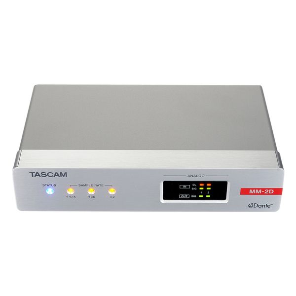 Tascam MM-2D-X - Convertidor Dante 2 ch mic/line - https://www.cromaonline.cl/