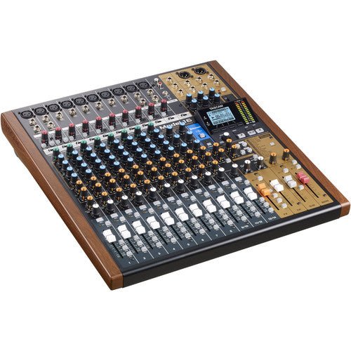 Tascam Model 16 - Mixer/Interfaz de 16 canales - https://www.cromaonline.cl/