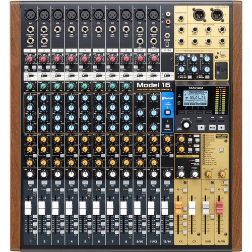Tascam Model 16 - Mixer/Interfaz de 16 canales - https://www.cromaonline.cl/
