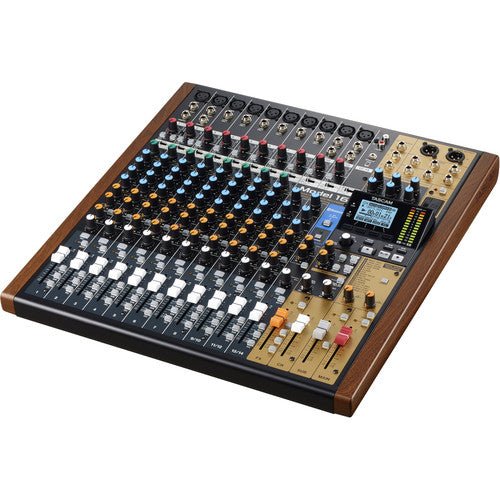 Tascam Model 16 - Mixer/Interfaz de 16 canales - https://www.cromaonline.cl/