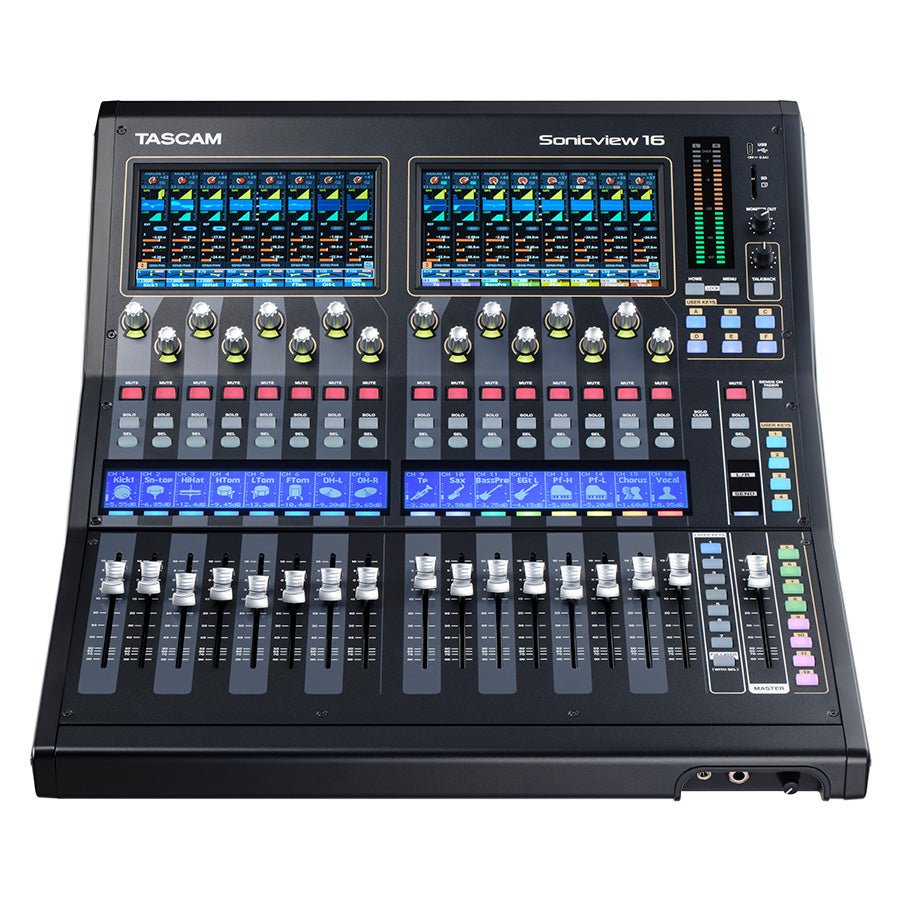 Tascam Sonicview 16XP - Mixer digital y grabador multipista (PRE-ORDER)!!! - https://www.cromaonline.cl/