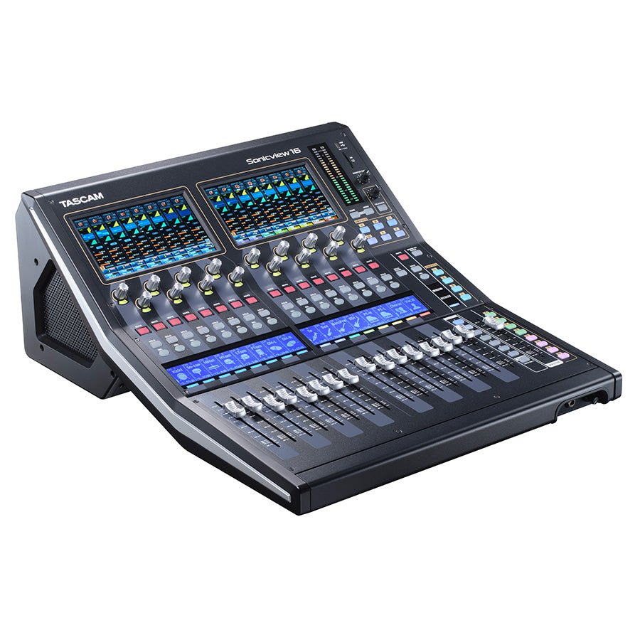 Tascam Sonicview 16XP - Mixer digital y grabador multipista (PRE-ORDER)!!! - https://www.cromaonline.cl/