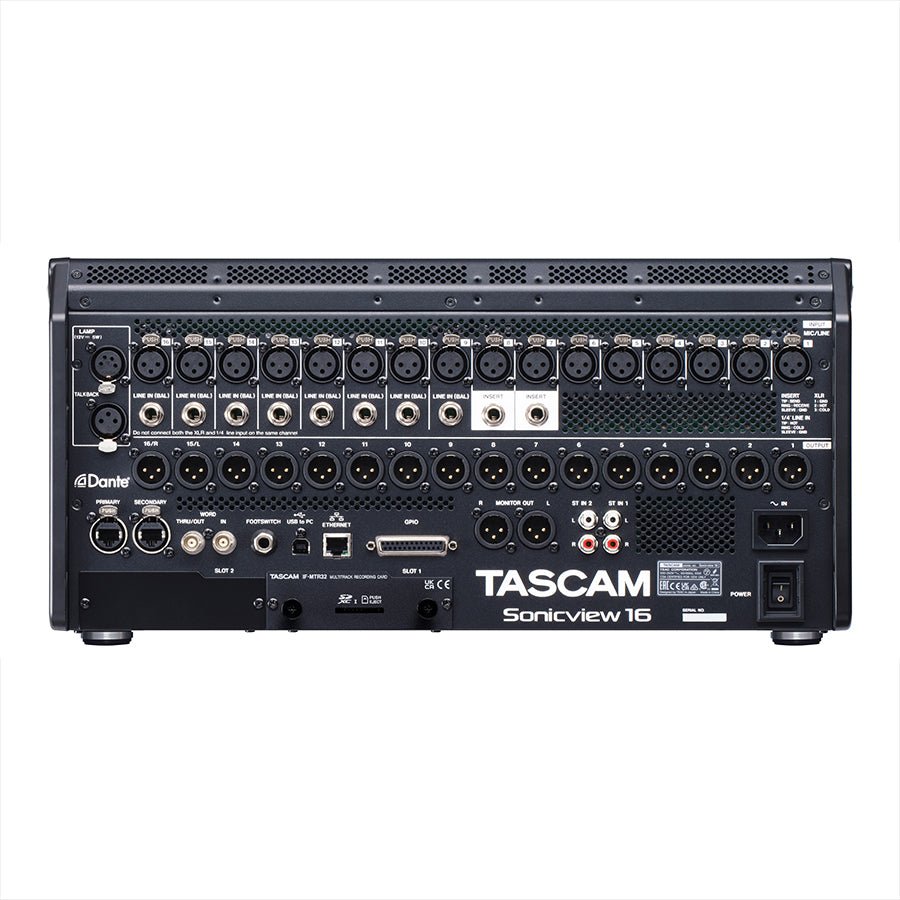 Tascam Sonicview 16XP - Mixer digital y grabador multipista (PRE-ORDER)!!! - https://www.cromaonline.cl/