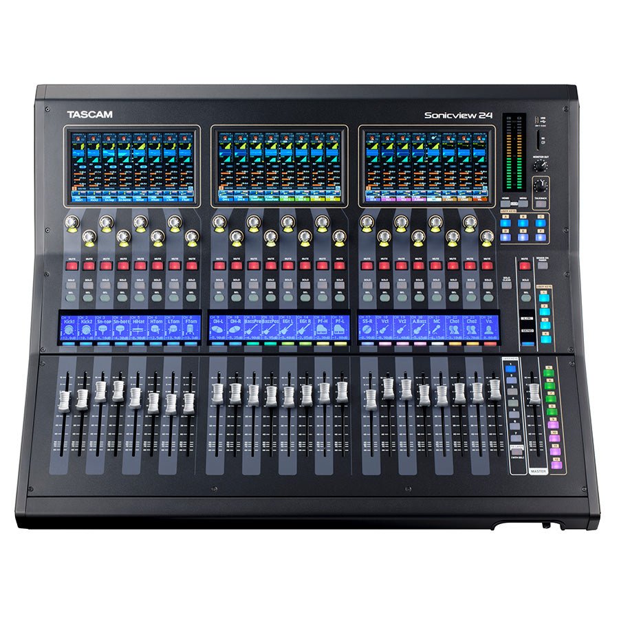 Tascam Sonicview 24XP - Mixer digital y grabador multipista (PRE-ORDER)!!! - https://www.cromaonline.cl/