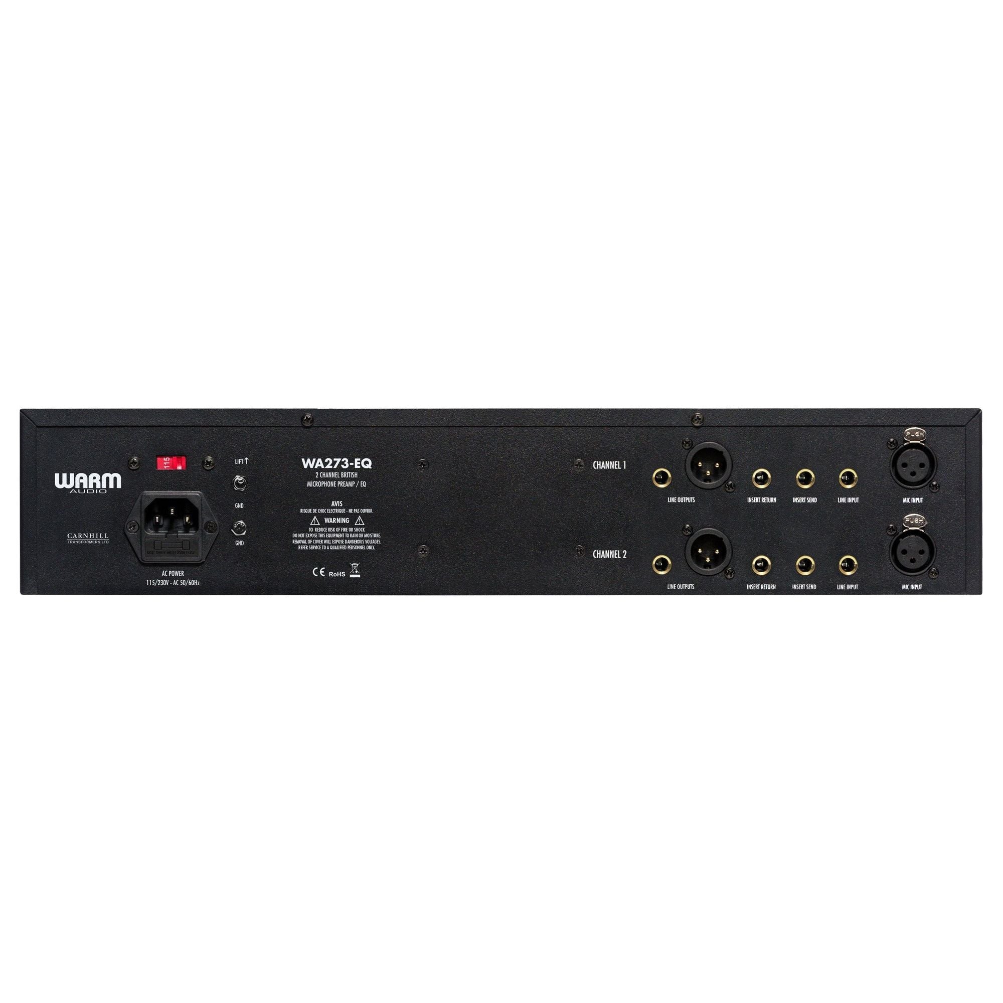 Warm Audio WA273-EQ - Preamplificador de 2 canales con EQ - https://www.cromaonline.cl/