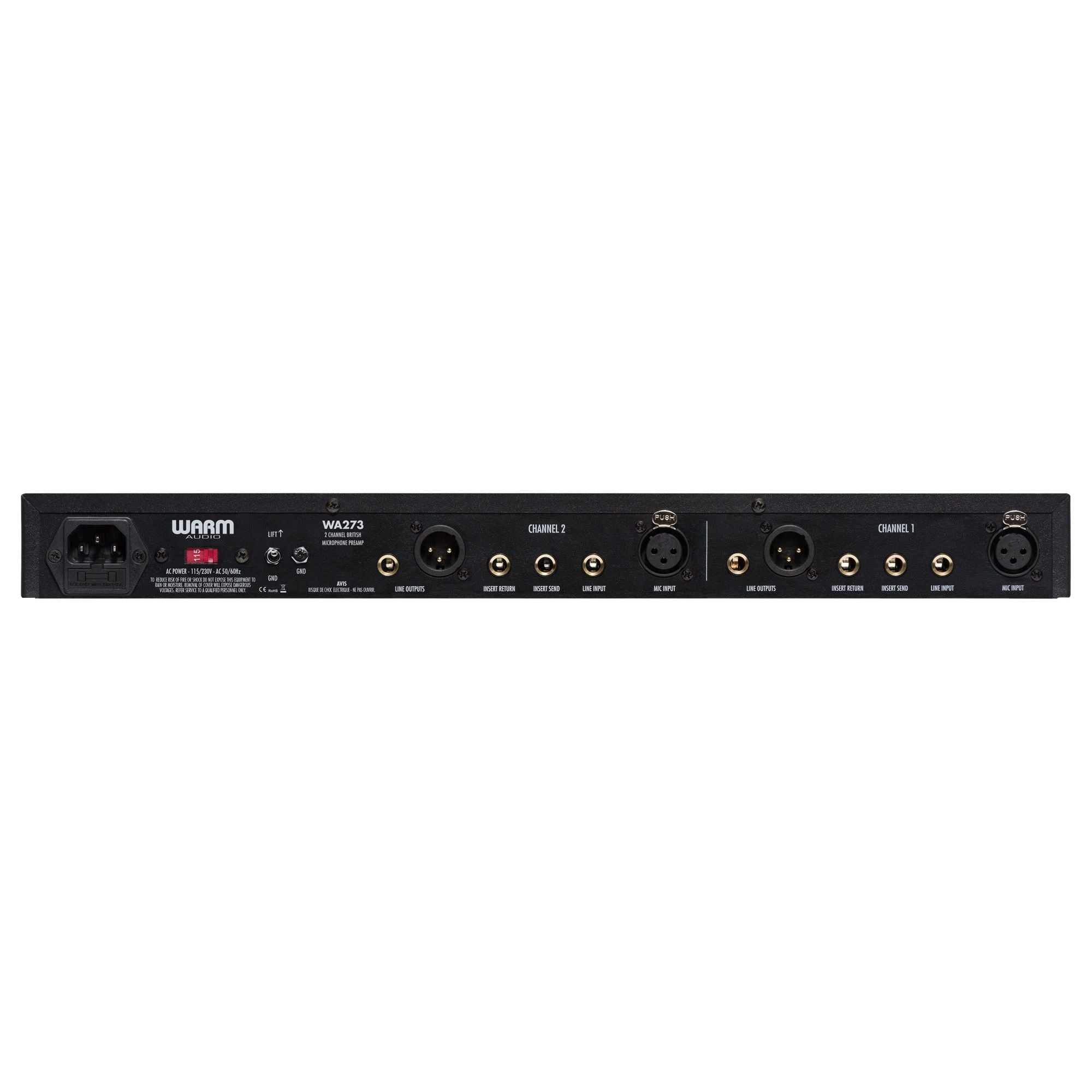 Warm Audio WA273 - Preamplificador de 2 canales - https://www.cromaonline.cl/