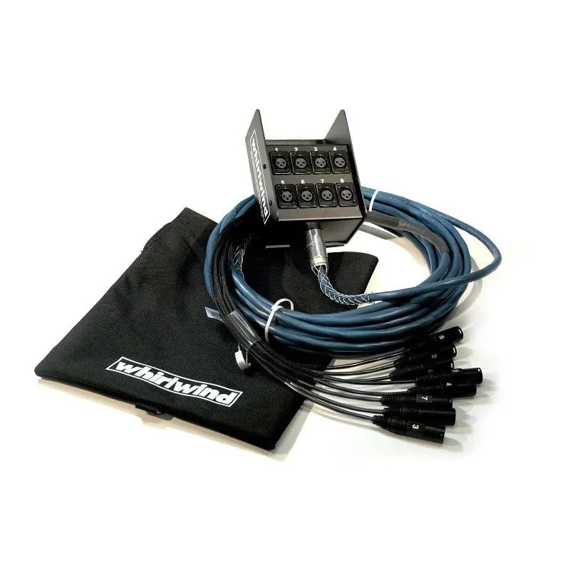 Whirlwind MS-8-M-NR-025 Remota de 8 canales de 7.6mt - https://www.cromaonline.cl/