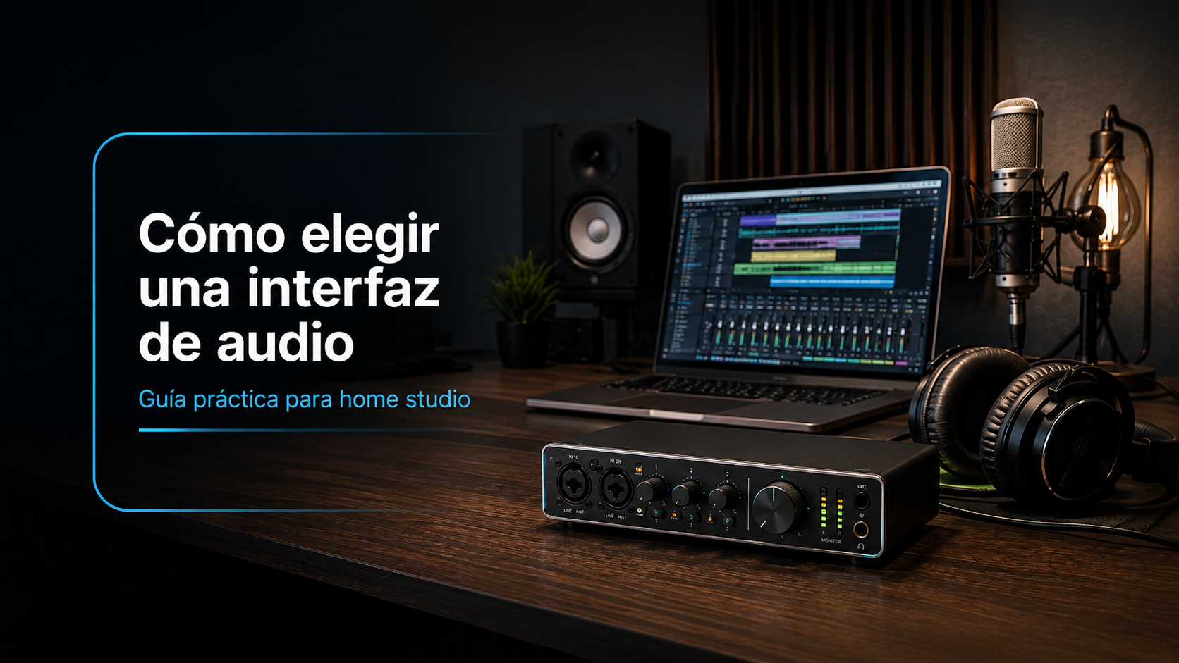 Guía para elegir una interfaz de audio para home studio