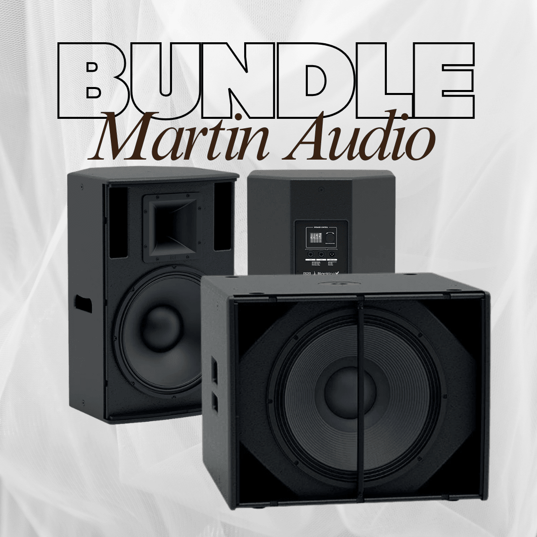 Martin Audio - Bundle 2 XP15 + XP118