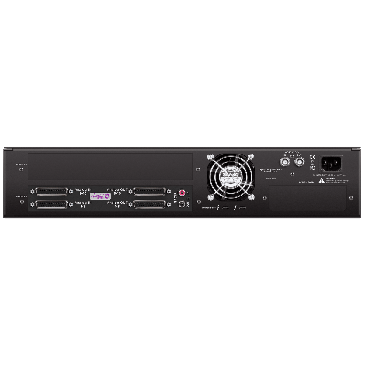 Apogee Symphony I/O Mk II 16x16 SE - Thunderbolt 3